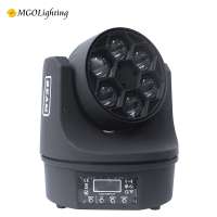 night club lighting mini 6x10w b-eye bee eye led moving head